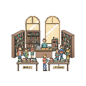 Pista con imagen
